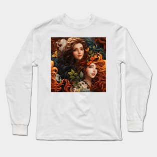 Princesses Pattern 12 Long Sleeve T-Shirt